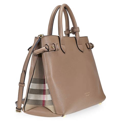 burberry medium banner in leather|burberry small banner tote.